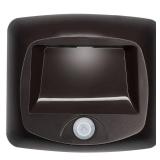 Beams MB520 35 Lumen Wirelsss Battery Powered Indoor/Outdoor Motion Sensing LED Step/Stair Light, 1-Pack, Brown