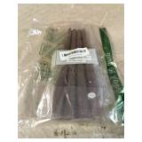 10 inch Brown Taper Candles-Set of 4 Taper Candles - Unscented Dripless and Smokeless,Tall Candlesticks, Home Dinner, Party, Wedding, Halloween, Churches,Christmas (10 inch, Brown)