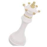 HOLIDYOYO Chess Statue Decor Piece Resin Chess Statue Ornaments Chess Figurine Chess Piece Retro Queen King Chess Sculpture Decor for Home Office Cabinets