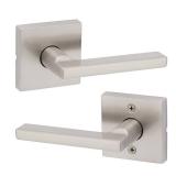 Kwikset Halifax Satin Nickel Steel Passage Lever 720HFL SQT 15 CP