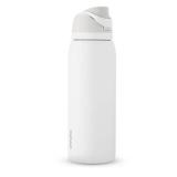 Owala FreeSip Insulated Stainless Steel Water Bottle with Straw for Sports, Travel, and School BPA-Free Sports Water Bottle, 40 oz, Shy Marshmallow