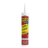 Flex Paste, 9 oz Cartridge, White, Waterproof Paintable Putty, Spackle Sealant, Fill Gaps Cracks Holes - Block Out Water and Air - UV Resistant - Walls, Drywall, EPDM, Concrete, Roof, RV Repairs