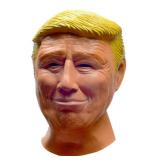 WENTAOWULUE Trump Masks Halloween Donald Trump Latex Mask Realistic Celebrity Costume Face Mask Cosplay Prank Costume Masks Orange