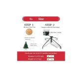 EZYDECOR 20.5 Inch Green Iron Christmas Tree Stand for Artificial Trees, 52cm Length