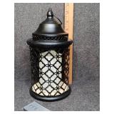 VP Home Hanging Decorative Flickering Flameless LED Candle Lantern w/Remote, (11" H x 5.25"D) 2 Way Switch On/Off