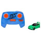 Hot Wheels 1:64 Scale RC Toy Car, Remote-Control Porsche 911 for On & Off Track Racing with USB Cable for Recharging