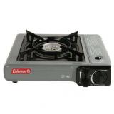 Coleman Tabletop Portable Butane Gas Camping Stove 1 Burner Gray