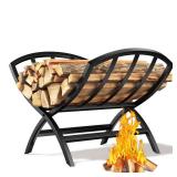 GREENER Small Collapsible Firewood Rack Indoor - 17