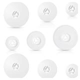 Spool Cap Sewing Machine Spool Pin Cap Small Medium Large Replacement Spool Cap Compatible with Brother, Babylock Sewing and Embroidery Machines, 45 mm, 35 mm and 25 mm, White(9 Pieces)