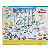 Play-Doh Advent Calendar Toy for Kids 3 Years and Up with Over 24 Surprise Accessories, Playmats, and 24 Cans, Assorted Colors, Non-Toxic