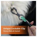 Long Dog Leash for Dog Training 10FT/15FT/20FT/30FT/40FT/50FT/100FT Reflective Leash with 2 Hooks, Heavy Duty Dog Lead for Large Medium Small Dogs Outside Walking Camping Yard,Teal 15FT