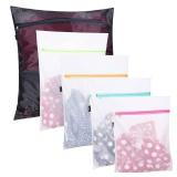 BAGAIL Laundry Bag Mesh Wash Bag for Intimates Lingerie and Delicates, 5Pcs (1XL,2L,2M)