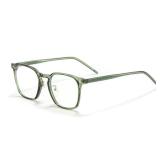 Baililai Blue Light Glasses   Lightweight Eyeglasses with Blue Ray Filtering for Computer Gaming (green C2)