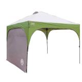 Coleman Sidewall Accessory for 10x10ft Pop Up Canopy Tents, Removable Shelter Wall to Block Sun, Wind, & Rain, UPF 50+ Sun Protection