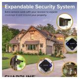 Guardline 1320 Foot Long Range Driveway Wireless Alarm [1 Sensor]   Outdoor Weather Resistant Motion Sensor & Detector Security Alert System   Monitor & Protect Outside Property