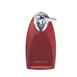 Hamilton Beach Electric Automatic Can Opener with Auto Shutoff, Knife Sharpener, Cord Storage, and SureCut Patented Technology, Extra Tall, Red