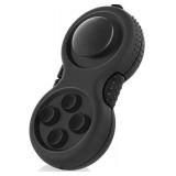 WTYCD Original Fidget Toy Game, Rubberized Classical Controller Fidget Concentration Toy with 8 Fidget Functions and Lanyard   Excellent for Relieving Stress and Anxiety