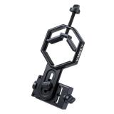 Vankey Large Telescope Phone Mount, Metal Phone Adapter for Spotting Scope, Monocular, Binocular   Fits iPhone, Samsung and More Smartphone (Bluesky V1 L)