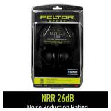 Peltor Sport Tactical 500 Smart Electronic Hearing Protector, Bluetooth Wireless Ear Muffs, NRR 26 dB, Bluetooth Headphones With Recessed Microphone, Ideal For Range, Shooting & Hunting (TAC500 OTH)