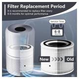 Core 300 Replacement Filter for Levoit Air Purifier Core 300 rf Core 300s, 3 in 1 Pre, H13 True HEPA, Activated Carbon Filtration System, Pack of 2