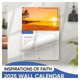 Steadfast Selections Inspirational Calendar 2025, Christian Calendar 2025, Motivational Calendar 2025, 2025 Scripture Wall Calendar, Daily, Religious Calendar 2025 Wall