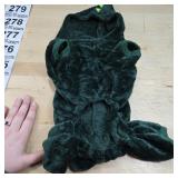 1 Pc Soft Fuzzy Fleece Dinosaur Dog Pajamas Dog Shirt - S/Medium