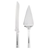 Lenox 812615 True Love Cake Knife & Server, Metallic