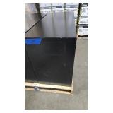 USED HON 600 Series 42-inch Wide 2-drawer Black Lateral File Cabinet