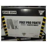 Workhorse Poly Pro Pants White 3XL 30 count/pack