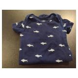 Shark Onesies (6-9M)