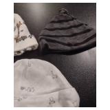 Lot of Three Baby Hats