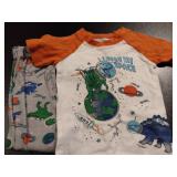 Dinosaur Spaceship Pajamas (2T)