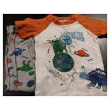 Dinosaur Spaceship Pajamas (2T)