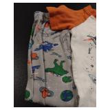 Dinosaur Spaceship Pajamas (2T)