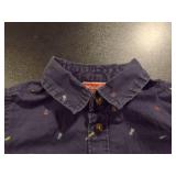 Wrangler Blue Bug Button Down Top (24M)