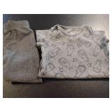 Grey a onesie Outfit (12M)