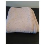 Light Pink Throw Blanket