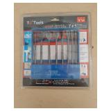 TG Tools 7+1 piece KIK Spade Drill Bit Set.