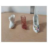 Fenton and Lefton shoe decor