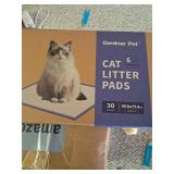 Cat Pad Refills for Litter Box, 16.9"x11.4" Odor Control Cat Pee Pads with Activated Carbon for Breeze Litter System, Unscented 6-Layers Thickened Cat Litter Pads with Super Absorbent(30 Counts)