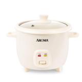 AROMA CoreCoat Pot-Style Rice Cooker with One-Touch Control and Non-Stick Ceramic Coating (6 Cups Cooked, 3 Cups Uncooked)