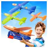 Fuwidvia 3 Pack Airplane Launcher Toys, 13.2