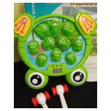 YEEBAY Whack A Frog Game with 2 Hammers, Toddler Early Developmental Learning Toy, Fun Birthday Gift for Kids Age 2+, Toys for 2 3 4 Year Old Boys Grils Retail $35.61