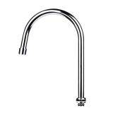 COOLWEST Swivel Gooseneck Spout 6 Inch Swing Swivel Spout Replacement Nozzle for Commercial Kitchen Sink Faucet, Brass Constructed, Chrome Finish Retail $24.99