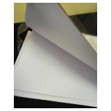 White Shimmer Paper - 100-Pack Metallic Paper, 120 GSM, Paper Crafting Supplies, Perfect for Flower Making, Ticket, Invitation, Stationery, Scrapbook Use, Printer Friendly, 8.5 x 11 Inches Retail $23.