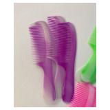 (10) count assorted colors pocket combs