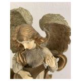 Venture Vintage ceramic angel aprox 8 inch long 32812