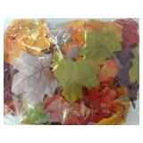 Fall Leaves Fake Artificial Maple Leaves for Thanksgiving Decorations Autumn Silk Leaf for Fall Wedding Table Festival Party Home DIY Decor(Multi-Color)