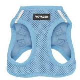 Voyager Step-in Air Dog Harness - All Weather Mesh Step in Vest Harness for Small and Medium Dogs and Cats by Best Pet Supplies - Harness (Baby Blue) M (Chest: 16-18 )