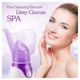 Face Steamer,Beauty Nymph Spa Home Facial Steamer Sauna Pores and Extract Blackheads, Rejuvenate and Hydrate Your Skin for Youthful Complexion- Face Steaming Skincare Deep Cleanse SPA